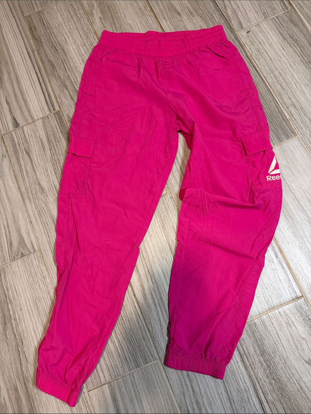 Reebok Kids Hot Pink Cargo Joggers